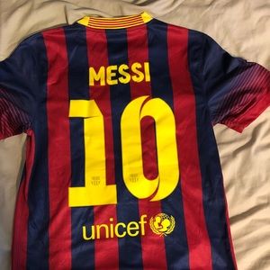 Nike FC Barcelona Lionel Messi Jersey